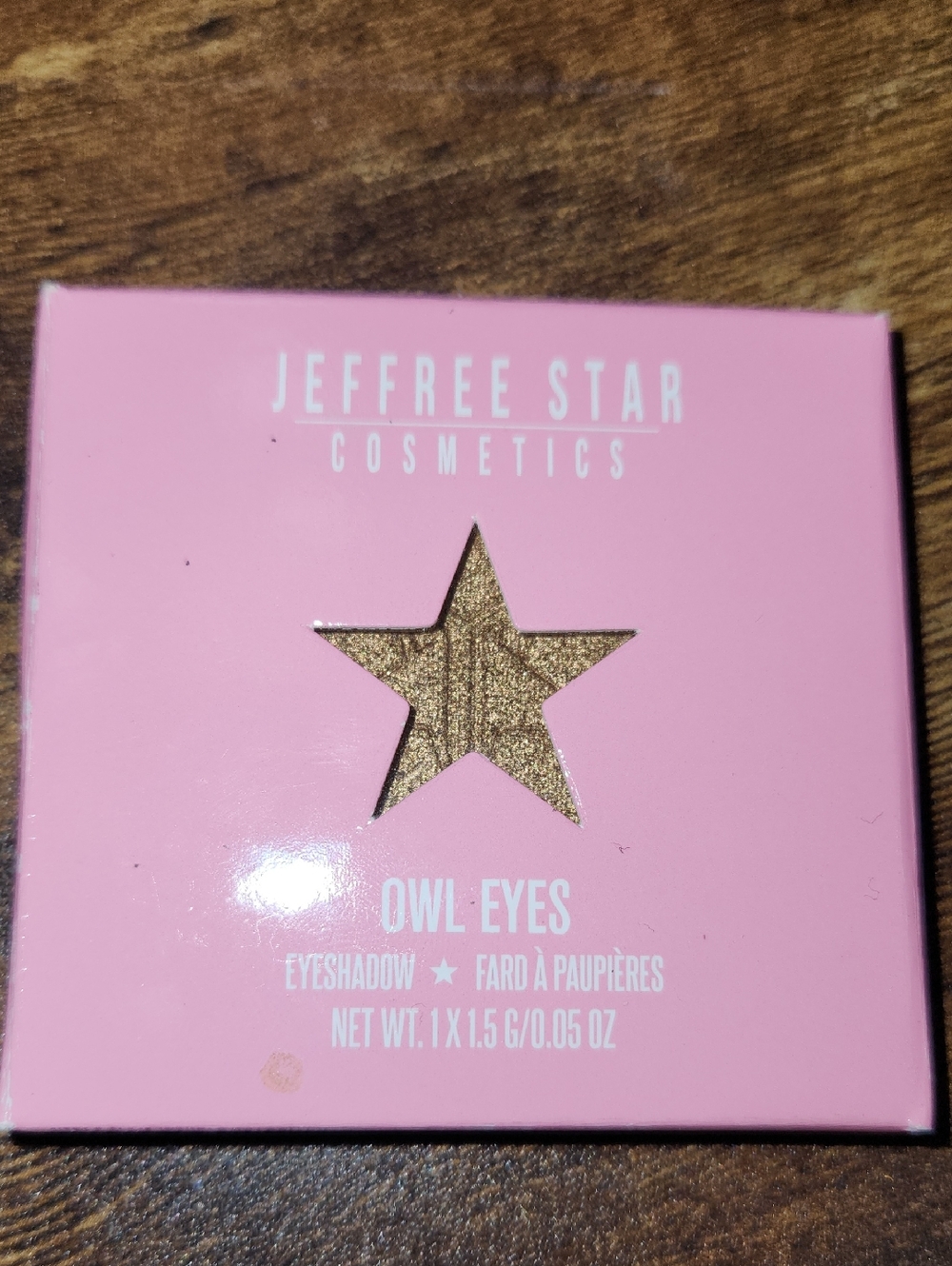 Jeffree Star Owl Eyes Metallic Gold Single Eyeshadow